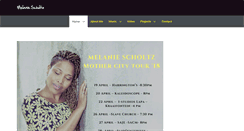 Desktop Screenshot of melaniescholtz.com